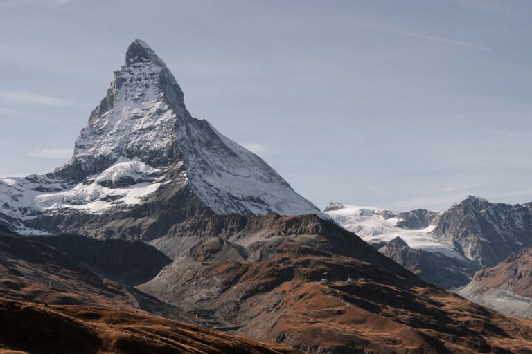 Das Matterhorn bei Zermatt im Wallis