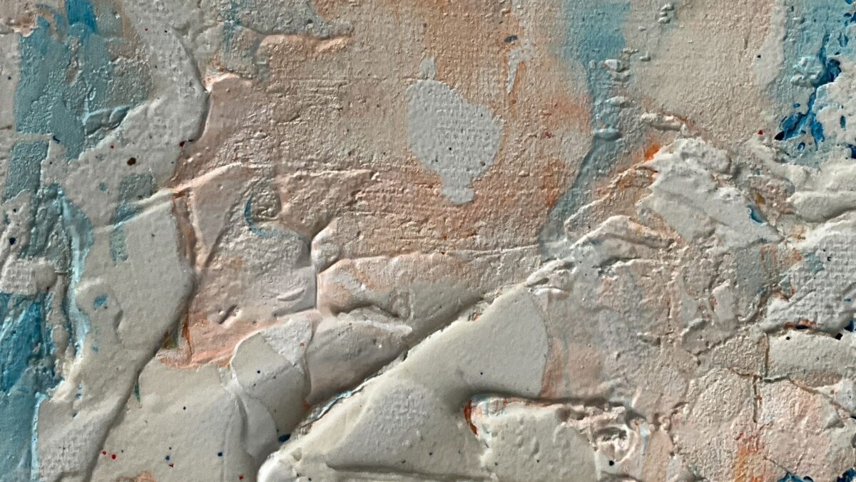 Rohe, ungeschulte Kunst im Stil der Art Brut
