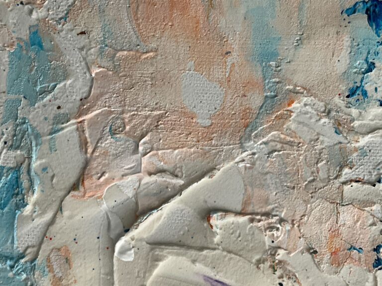Rohe, ungeschulte Kunst im Stil der Art Brut